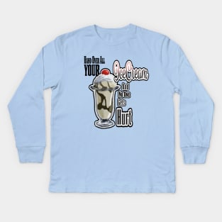 Ice Cream Kids Long Sleeve T-Shirt